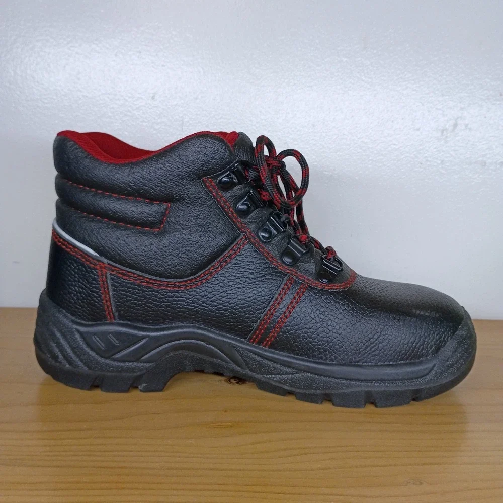 CJ WORK Women's Black Industrial Work Steel Toe FR Shoes Boots Eu Size 36 US 5.5